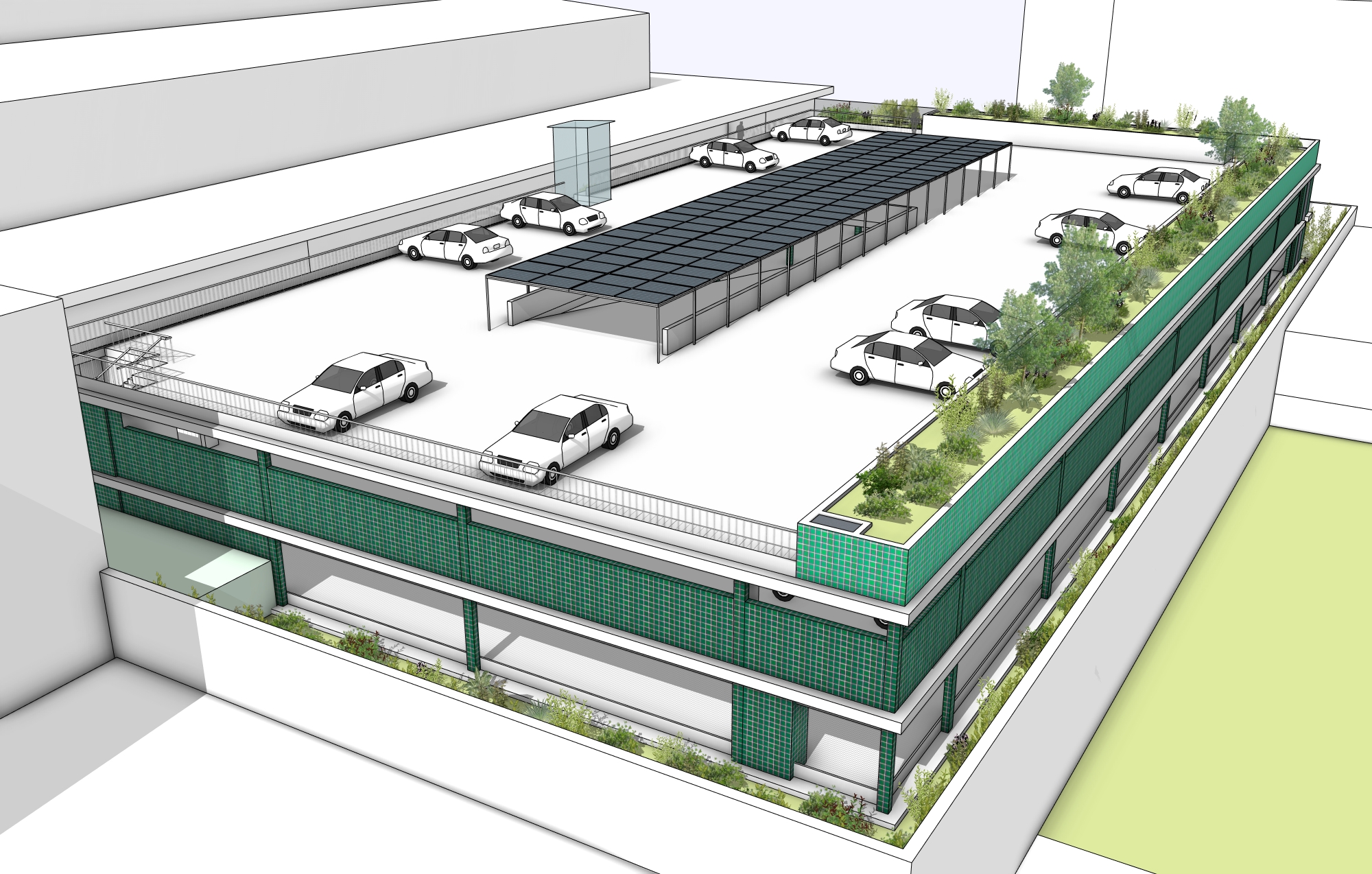 In Cio Das Obras Do Novo Parque De Estacionamento Do Mercado De